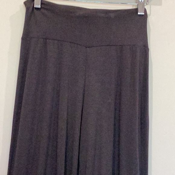 Ronen Chen Charcoal Grey Rayon Jersey wide leg pant in size 4. - Picture 2 of 4